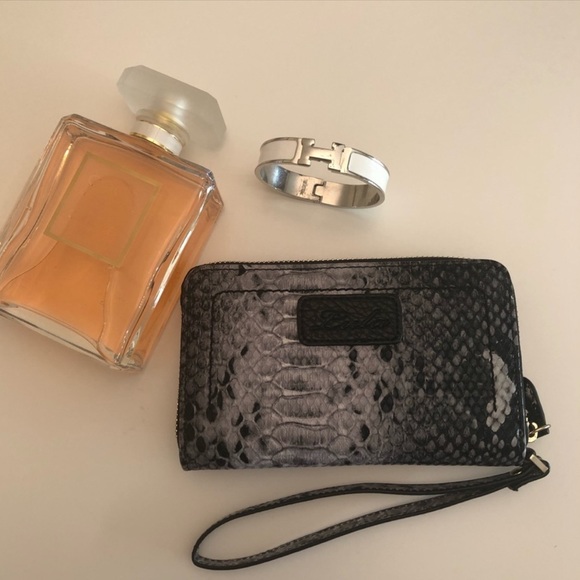 NWOT Lula wristlet faux snake print wallet zipper closure - Picture 14 of 14